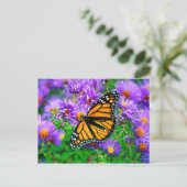 Monarch Butterfly Briefkaart (Staand voorkant)