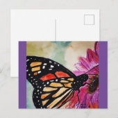 Monarch Butterfly Briefkaart (Voorkant / Achterkant)