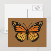 Monarch Butterfly Briefkaart (Voorkant / Achterkant)