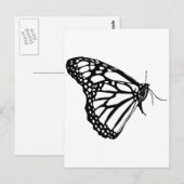 Monarch Butterfly Briefkaart (Voorkant / Achterkant)