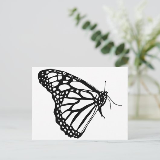 Monarch Butterfly Briefkaart (Staand voorkant)