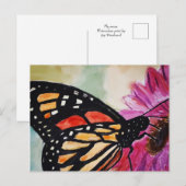 Monarch Butterfly Briefkaart (Voorkant / Achterkant)