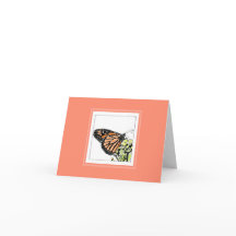 Monarch Butterfly-briefkaart