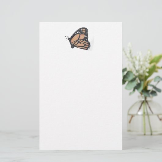 Monarch Butterfly Briefpapier (Staand voorkant)