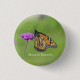 Monarch Butterfly buton Ronde Button 3,2 Cm
