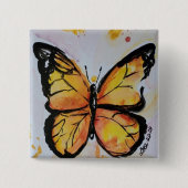 Monarch Butterfly Button (Voorkant)