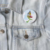 Monarch Butterfly Button (In situ)