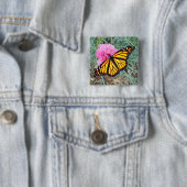 Monarch Butterfly Button (In situ)