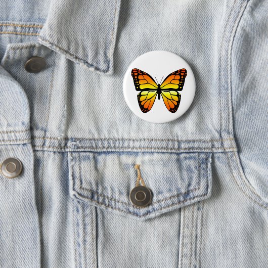 Monarch Butterfly Button (In situ)