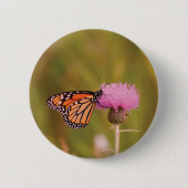 Monarch Butterfly Button (Voorkant)