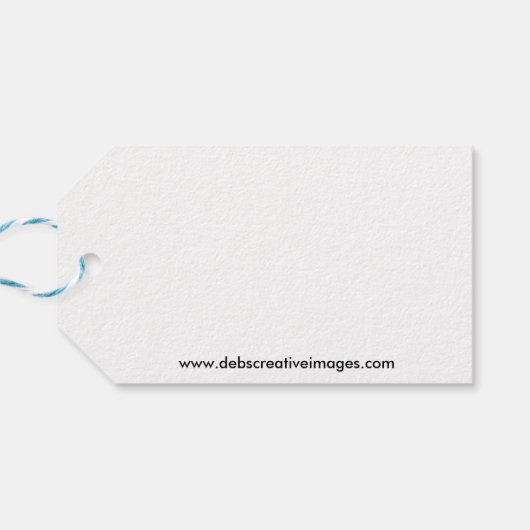Monarch Butterfly Cadeaulabel (Achterkant Horizontaal)