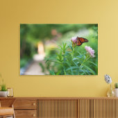 Monarch Butterfly Canvas Afdruk (Insitu (Woonkamer))