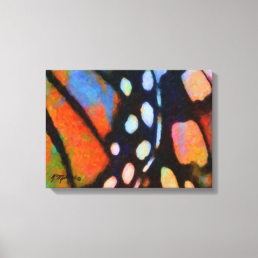 Monarch Butterfly Canvas Afdruk (Voorkant)