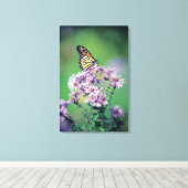 Monarch Butterfly Canvas Afdruk (Insitu (Houten vloer))