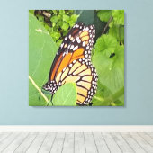 Monarch Butterfly — Canvas Afdruk (Insitu (Houten vloer))
