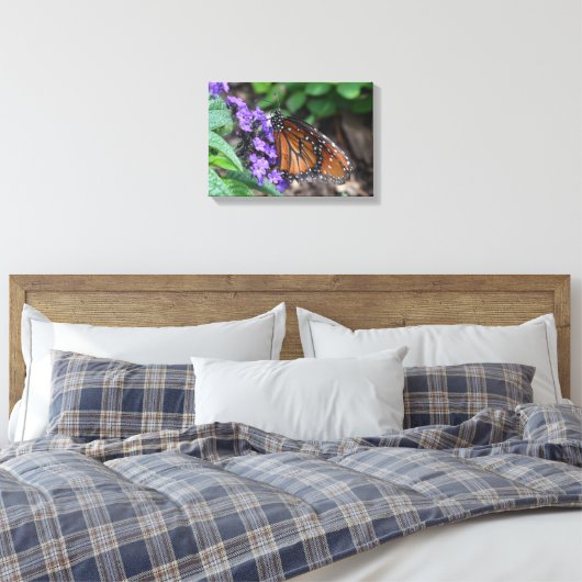 Monarch Butterfly Canvas Afdruk (Insitu (Slaapkamer))