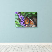 Monarch Butterfly Canvas Afdruk (Insitu (Houten vloer))