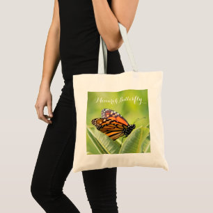 Monarch Butterfly Canvas tas
