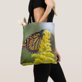 Monarch Butterfly Canvas tas (Dichtbij)