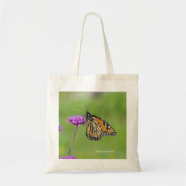 Monarch Butterfly canvas tas