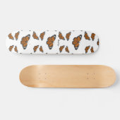 Monarch butterfly cartoon illustration  persoonlijk skateboard (Horizontaal)