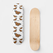 Monarch butterfly cartoon illustration  persoonlijk skateboard (Voorkant)