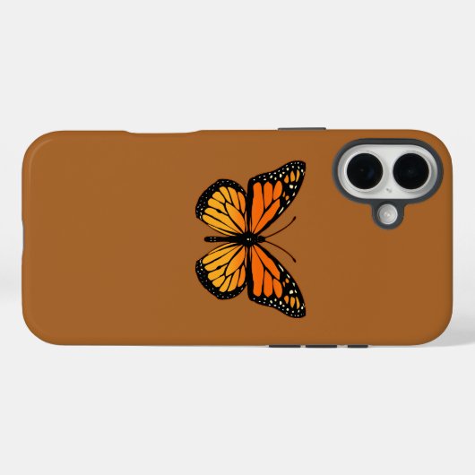 Monarch Butterfly Case-Mate iPhone Case (Achterkant (horizontaal))