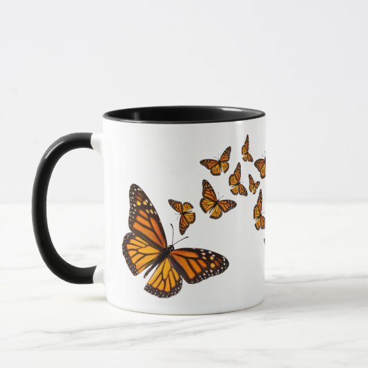 Monarch Butterfly Coffee Tea Kantoor CGift Ceramic Mok (Links)