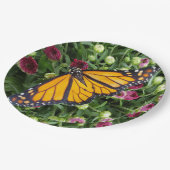Monarch Butterfly Colorful Floral Paper Bord (Gekanteld)