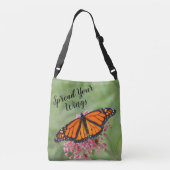 Monarch Butterfly Crossbody Tas (Achterkant)