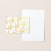 Monarch Butterfly Daisy Art Daisies Monarchs Folie Kaarten (Display)