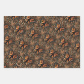 Monarch Butterfly Daisy Art Daisies Monarchs Inpakpapier Vel (Voorkant 2)