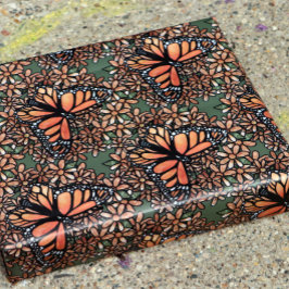 Monarch Butterfly Daisy Art Daisies Monarchs Inpakpapier Vel