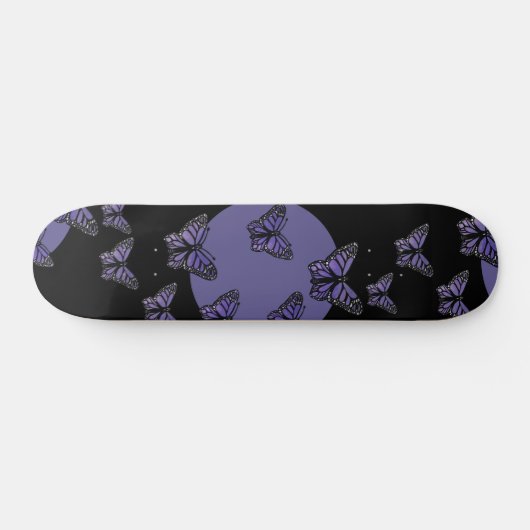 Monarch Butterfly Daisy Art Daisies Monarchs Persoonlijk Skateboard (Horizontaal)
