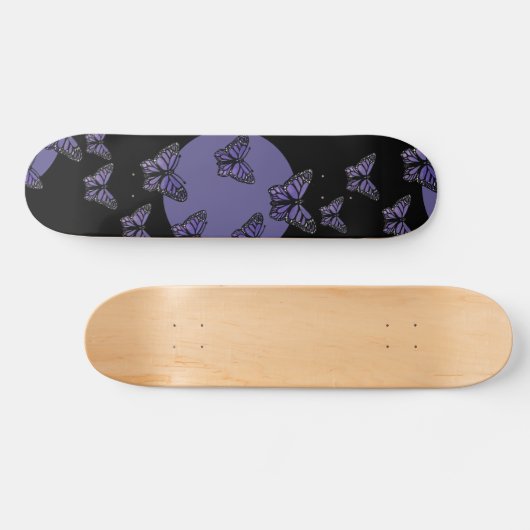 Monarch Butterfly Daisy Art Daisies Monarchs Persoonlijk Skateboard (Horizontaal)
