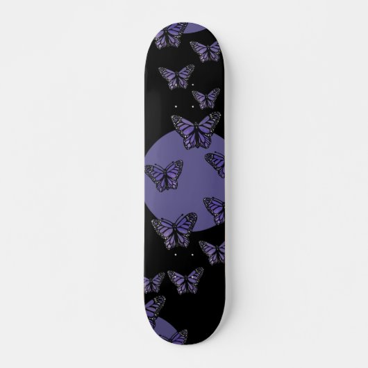 Monarch Butterfly Daisy Art Daisies Monarchs Persoonlijk Skateboard (Voorkant)