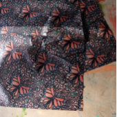 Monarch Butterfly Daisy Art Daisies Monarchs Tissuepapier