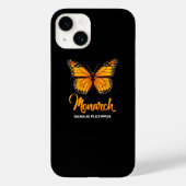 Monarch Butterfly Danaus Plexippus Case-Mate iPhone Case (Achterkant)