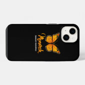 Monarch Butterfly Danaus Plexippus iPhone Hoesje (Achterkant horizontaal)