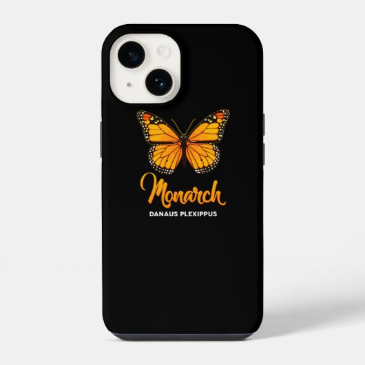 Monarch Butterfly Danaus Plexippus iPhone Hoesje (Achterkant)