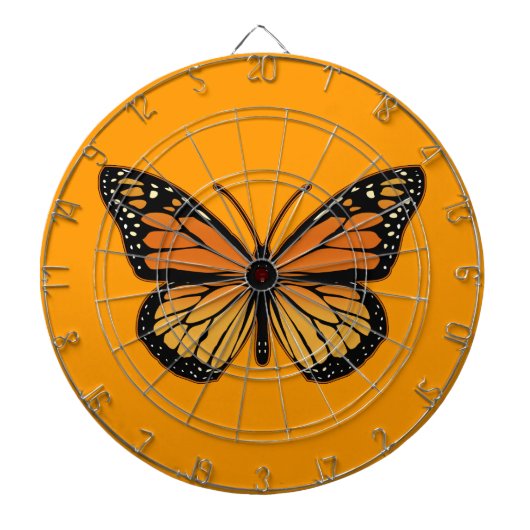 Monarch Butterfly Dartbord (Voorkant)