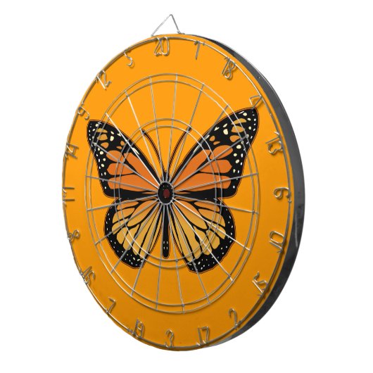 Monarch Butterfly Dartbord (Voorkant Rechts)