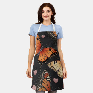 Monarch Butterfly Design All-Over Print Schort