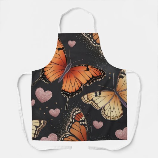 Monarch Butterfly Design All-Over Print Schort (Voorkant)