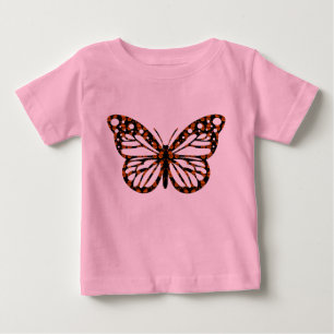 Monarch Butterfly Design - Baby Fine Jersey T-Shir
