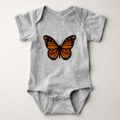 Monarch Butterfly Design - Baby Jersey Bodysuit (Voorkant)