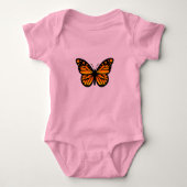 Monarch Butterfly Design - Baby Jersey Bodysuit (Voorkant)