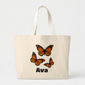 Monarch Butterfly Design - Jumbo Tas (Voorkant)