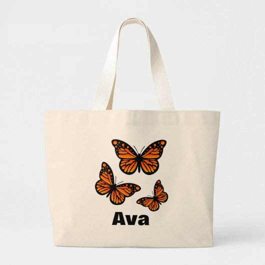 Monarch Butterfly Design - Jumbo Tas (Voorkant)