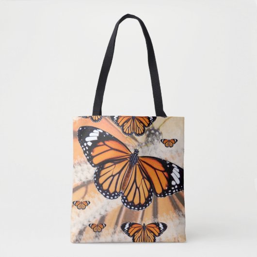 Monarch Butterfly design on Tote Bag (Voorkant)
